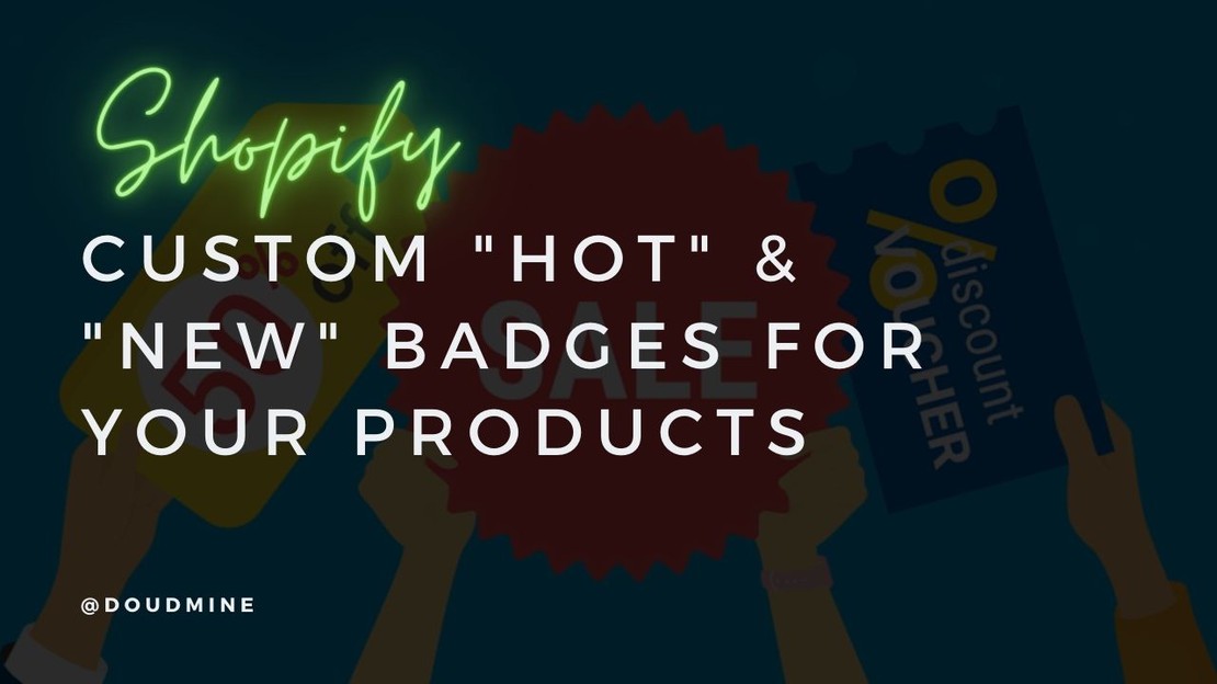 Customize & add product badges