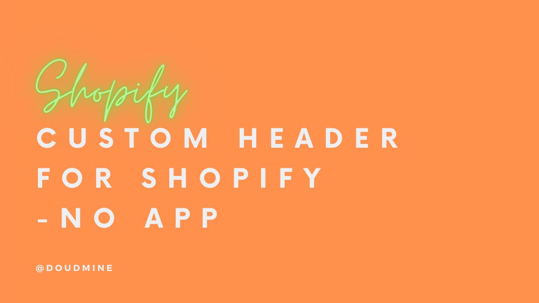 Custom Header With Hide on Scroll Down & Show on Scroll Up